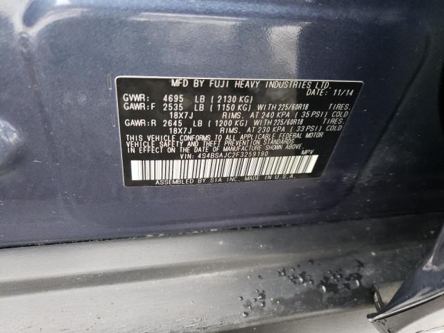 4S4BSAJC2F3259190 Subaru Outback 2.5i Limited
