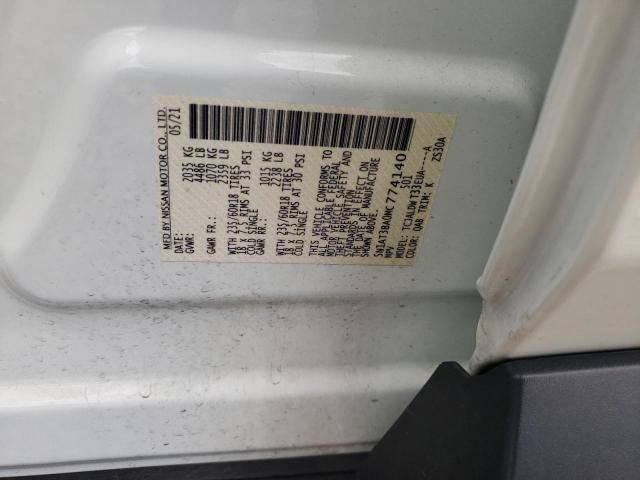 5N1AT3BA0MC774140 Nissan ROGUE SV