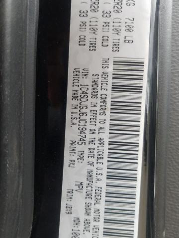 2018 DODGE DURANGO SR - 1C4SDJGJ6JC194745