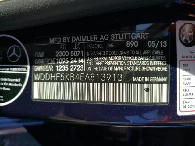 WDDHF5KB4EA813913 Mercedes-Benz E 350
