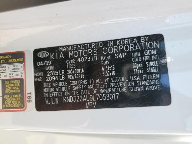 KNDJ23AU9L7053017 KIA SOUL LX