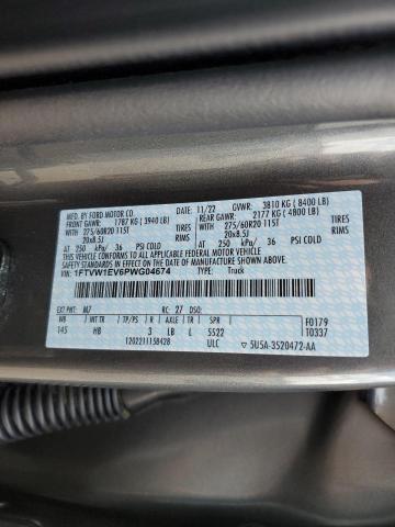 2023 FORD F150 LIGHT 1FTVW1EV6PWG04674