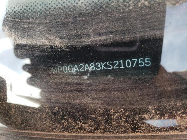 WP0CA2A83KS210755 Porsche Boxster Base