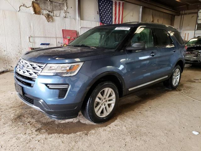 Salvage cars for sale from Copart Casper, WY: 2019 Ford Explorer XLT