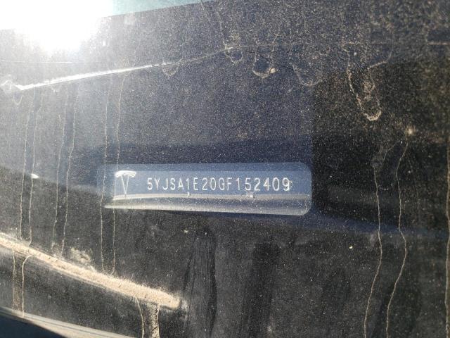 5YJSA1E20GF152409 Tesla MODEL S
