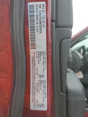 1C4RJFAG8MC628878 Jeep Grand Cherokee Laredo