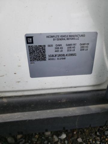 2020 CHEVROLET BOLT EV 1GBJF1R08L4139581