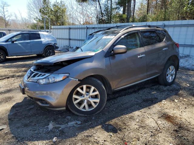 Salvage cars for sale from Copart Lyman, ME: 2013 Nissan Murano S