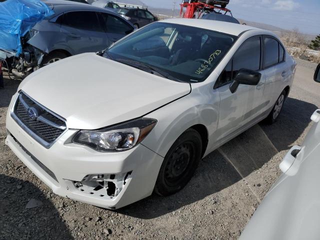 Salvage cars for sale from Copart Reno, NV: 2016 Subaru Impreza