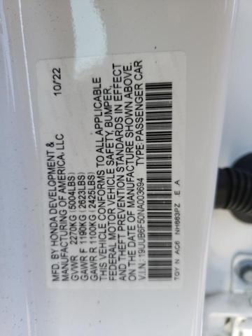 2022 ACURA TLX TECH A - 19UUB6F50NA003694