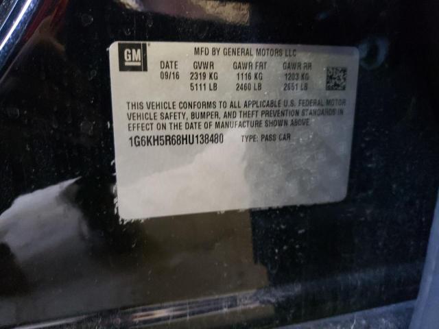 2017 CADILLAC CT6 PREMIU - 1G6KH5R68HU138480