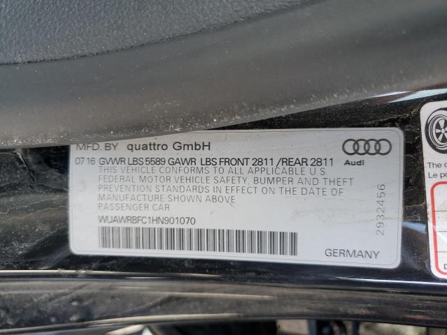 2017 AUDI RS7 PERFOR WUAWRBFC1HN901070