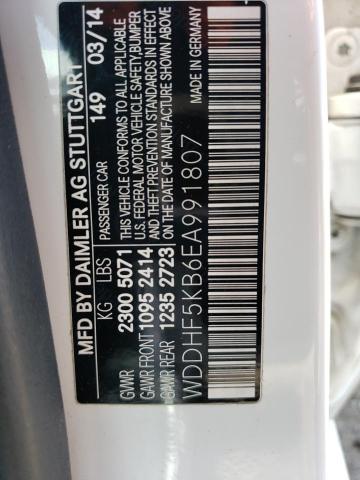 WDDHF5KB6EA991807 Mercedes-Benz E 350