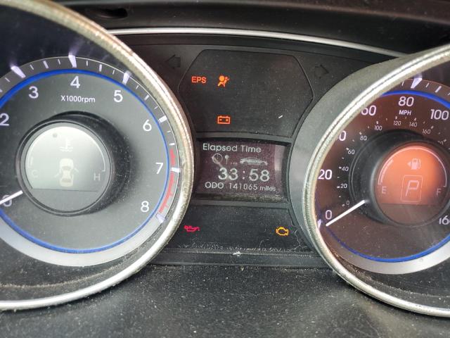 VIN: 5NPEC4AC4CH452375 Auction: COPART Lot: 48963123 Location: FL - TAMPA SOUTH 5NPEC4AC4CH452375 HYUNDAI SONATA 2012 BLACK Photo 9