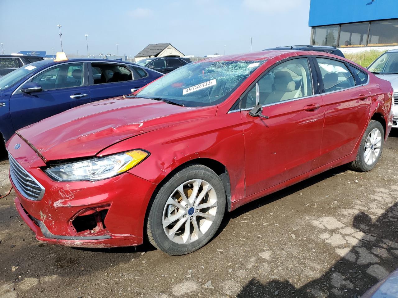 3FA6P0HDXLR220155 FORD FUSION SE 2020