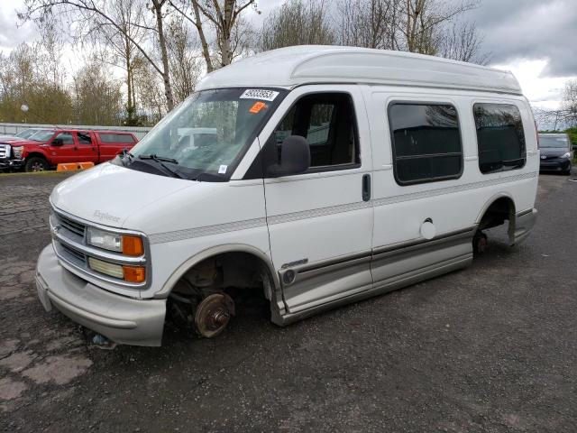 Salvage cars for sale from Copart Portland, OR: 2002 Chevrolet Express G1500