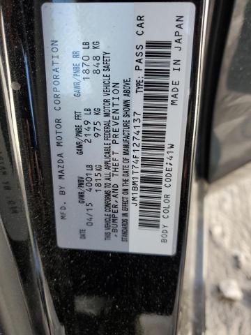 2015 MAZDA 3 SV - JM1BM1T74F1274137