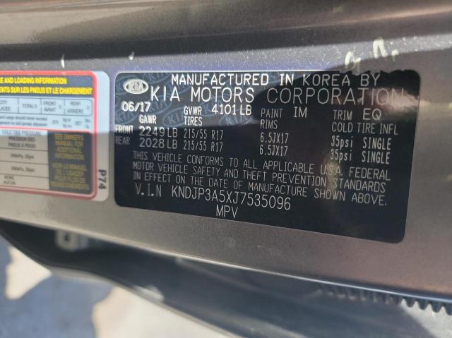 KNDJP3A5XJ7535096 KIA SOUL +