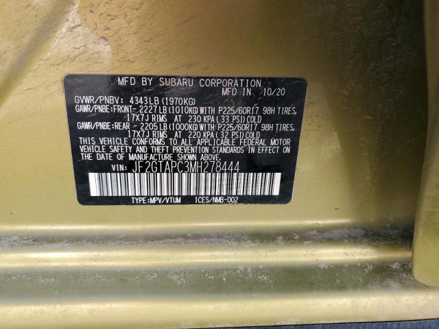JF2GTAPC3MH278444 Subaru Crosstrek Premium