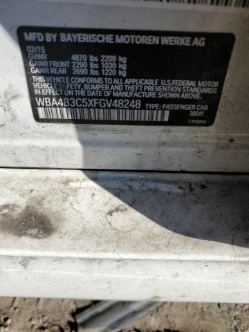 2015 BMW 435 XI GRA - WBA4B3C5XFGV48248