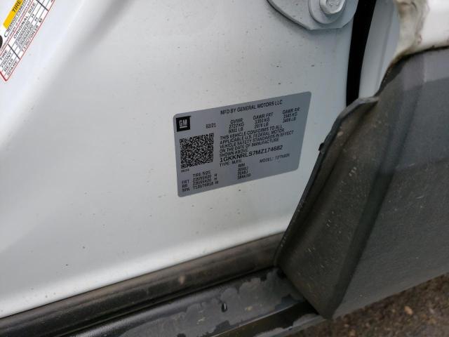 1GKKNRLS7MZ174682 GMC ACADIA SLE