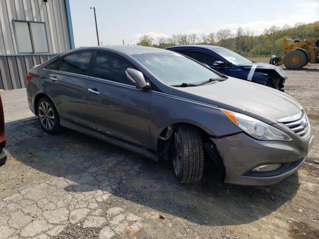 VIN: 5NPEC4AC0EH888675 Auction: COPART Lot: 49280443 Location: PA - CHAMBERSBURG 5NPEC4AC0EH888675 HYUNDAI SONATA 2014 SILVER Photo 4
