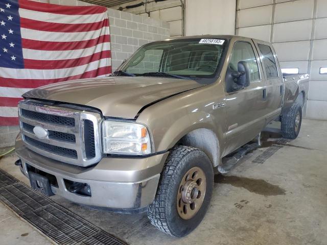 Salvage cars for sale from Copart Columbia, MO: 2007 Ford F350 SRW Super Duty