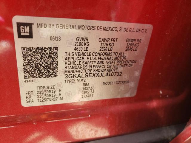 3GKALSEXXJL410732 GMC Terrain Denali