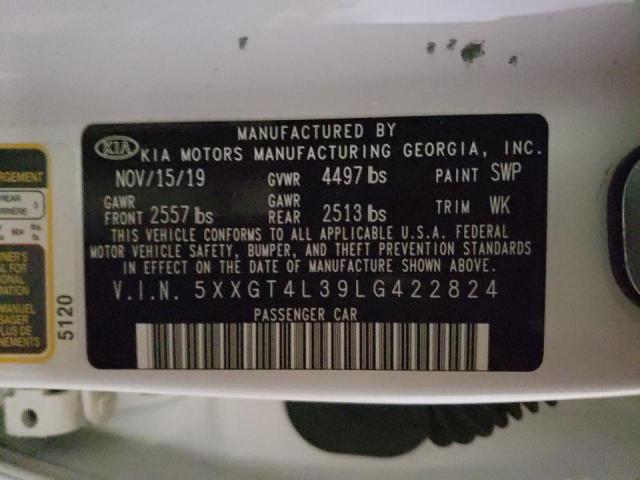 5XXGT4L39LG422824 KIA Optima Lx