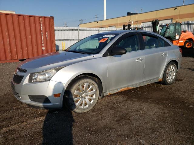 Salvage cars for sale from Copart Bowmanville, ON: 2011 Chevrolet Cruze LS