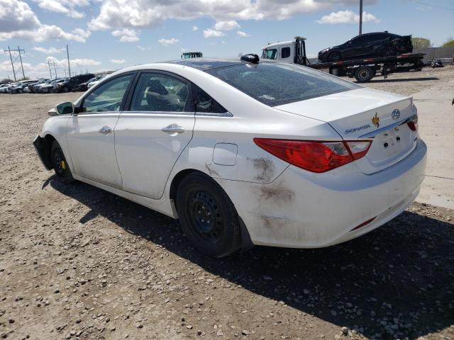 VIN: 5NPEC4AC6CH385665 Auction: COPART Lot: 48732133 Location: UT - OGDEN 5NPEC4AC6CH385665 HYUNDAI SONATA 2012 WHITE Photo 2