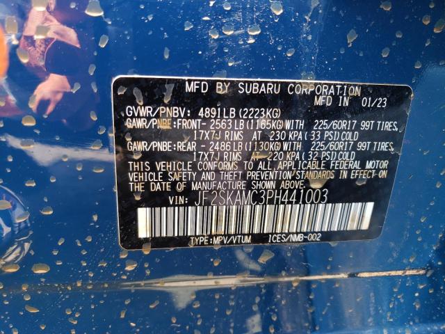 2023 SUBARU FORESTER W JF2SKAMC3PH441003