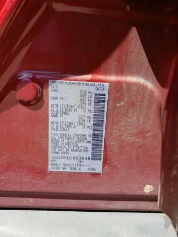 5N1AT2MT1EC853648 Nissan ROGUE S