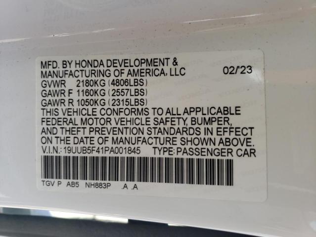 2023 ACURA TLX TECHNO - 19UUB5F41PA001845