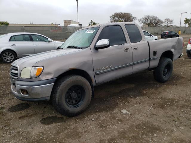 Salvage cars for sale from Copart San Diego, CA: 2002 Toyota Tundra Access Cab SR5