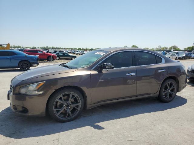 Salvage cars for sale from Copart Sikeston, MO: 2014 Nissan Maxima S
