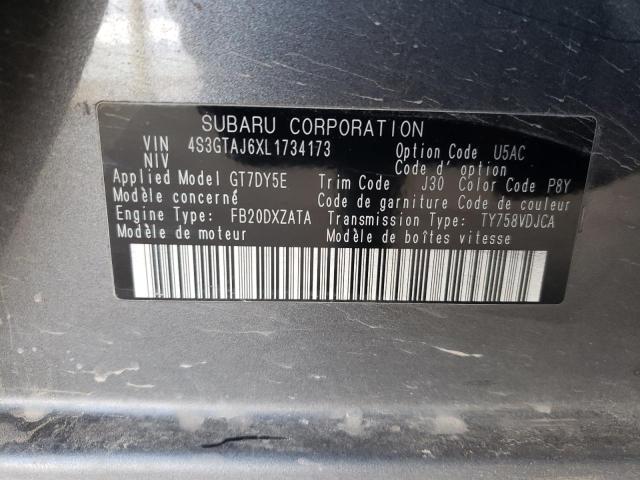 4S3GTAJ6XL1734173 Subaru Impreza Sport