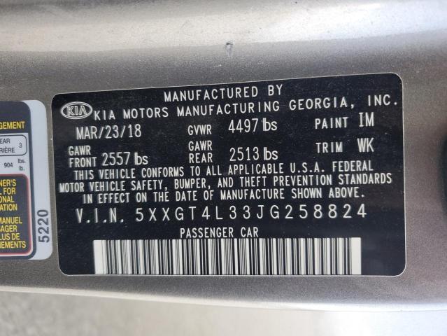 5XXGT4L33JG258824 KIA Optima Lx