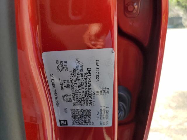 2021 GMC CANYON DEN 1GTG6EEN7M1201943