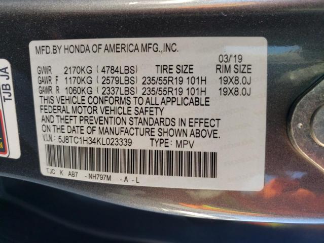 5J8TC1H34KL023339 Acura RDX