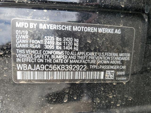 2019 BMW 530E - WBAJA9C56KB392922