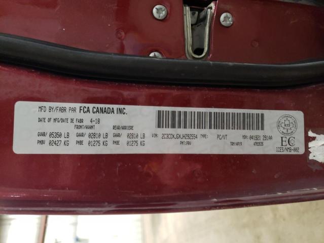 2C3CDXJGXJH292554 Dodge CHARGER GT