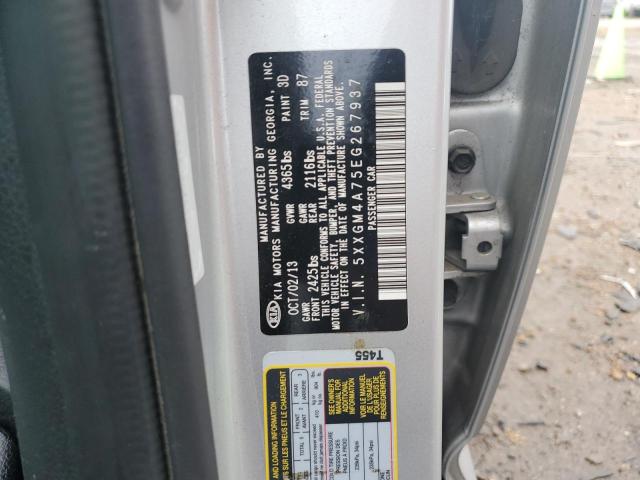 5XXGM4A75EG267937 KIA Optima Lx