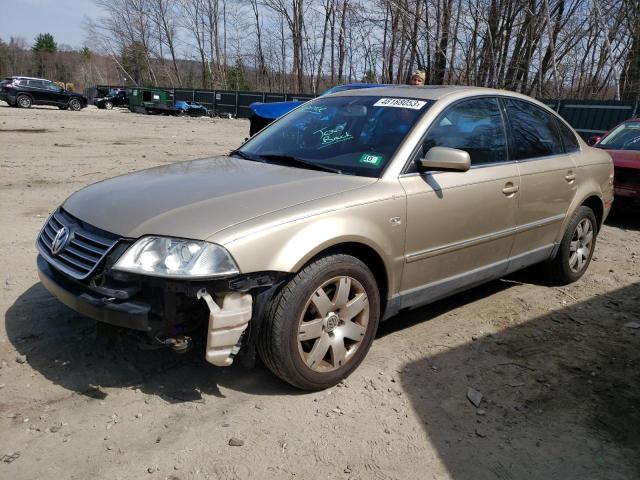 Salvage cars for sale from Copart Candia, NH: 2002 Volkswagen Passat GLX 4MOTION
