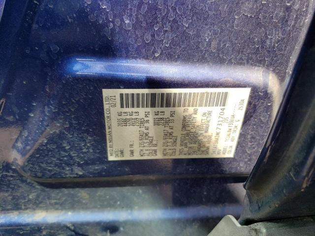 5N1AT3AA1MC731704 Nissan ROGUE S
