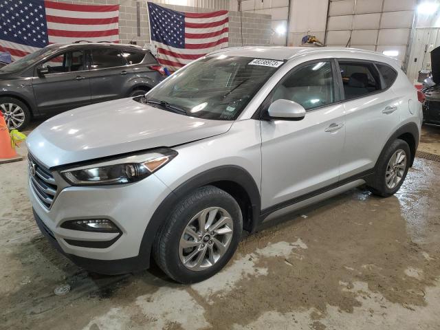 Salvage cars for sale from Copart Columbia, MO: 2017 Hyundai Tucson Limited