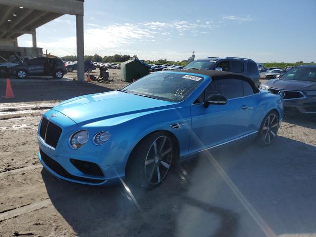 Bentley Continental salvage cars for sale: 2016 Bentley Continental GT V8 S