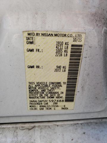 1N4AL3AP5FC597488 Nissan ALTIMA 2.5