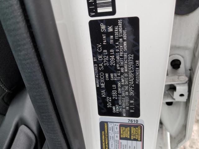 3KPF24AD8PE559732 KIA FORTE LX