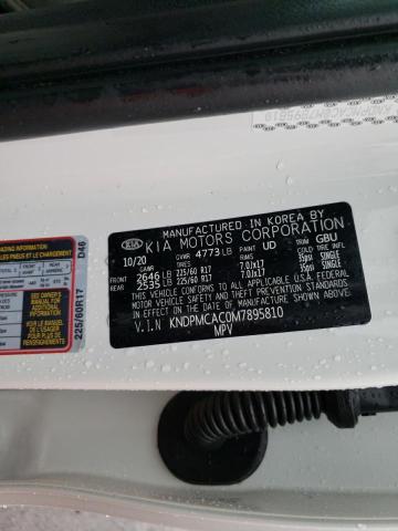 KNDPMCAC0M7895810 KIA Sportage Lx